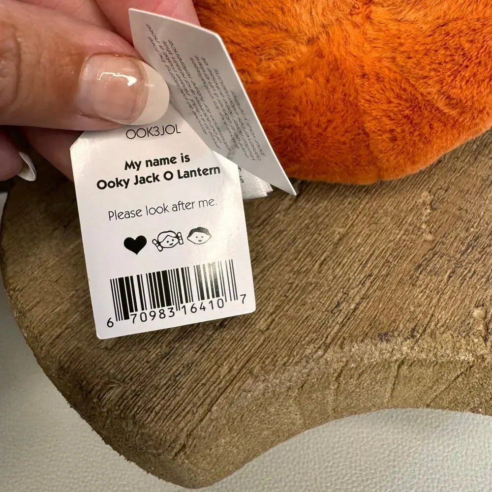 Jellycat Ooky Jack O Lantern NEW FAST SHIP Jellycat Halloween 2025 Version